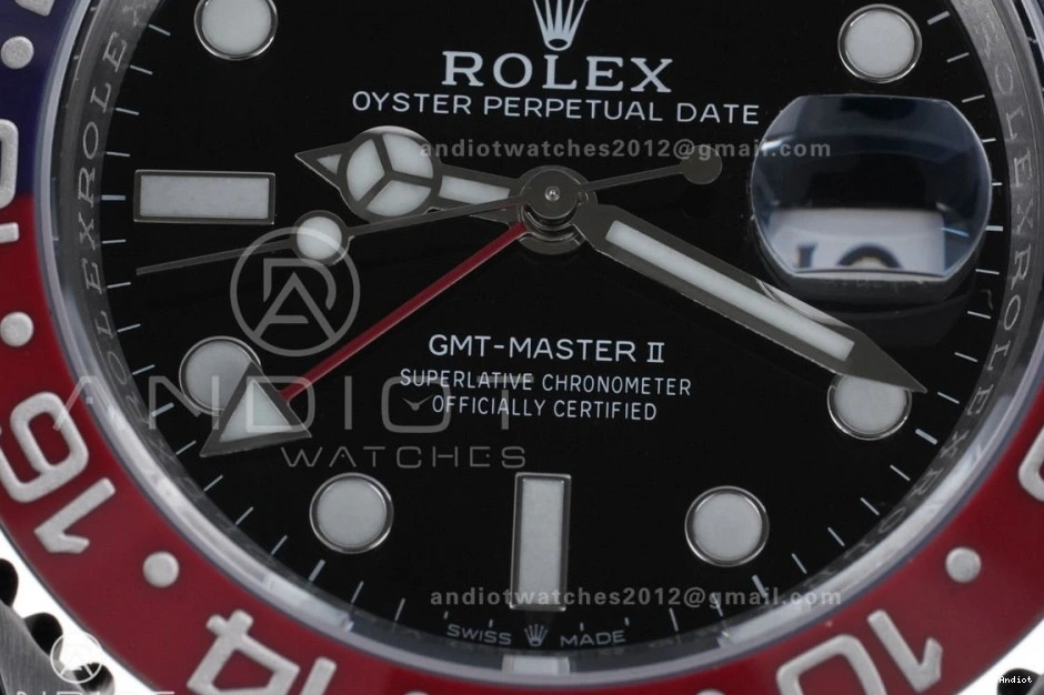 SH3285 Pepsi BLRO Edition Master Best Oyster New V3 On II GMT (UV 126710 SS Bezel 904L Upgraded) Bracelet ARF 1:1 0701